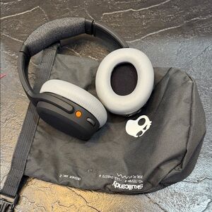 Skullcandy Black and Gray Over-Ear Headphones